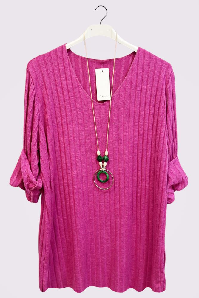 Plain Necklace Top