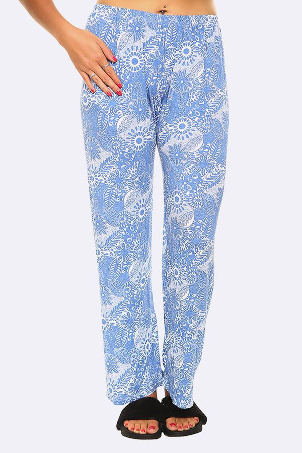 Tropical Floral Palazzo Jogger