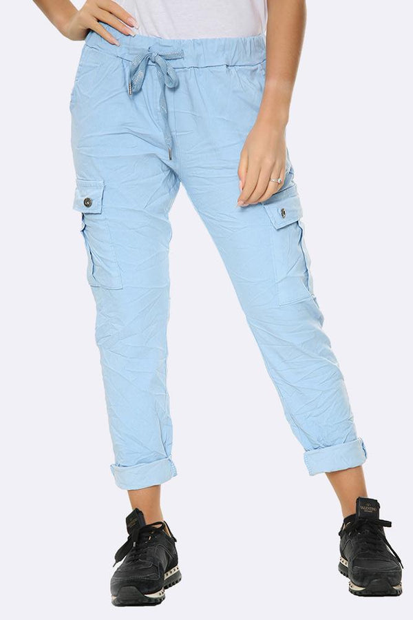 Italian Cargo Pants Full Length