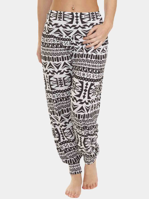 Aztec Print Alibaba Hareem Trouser